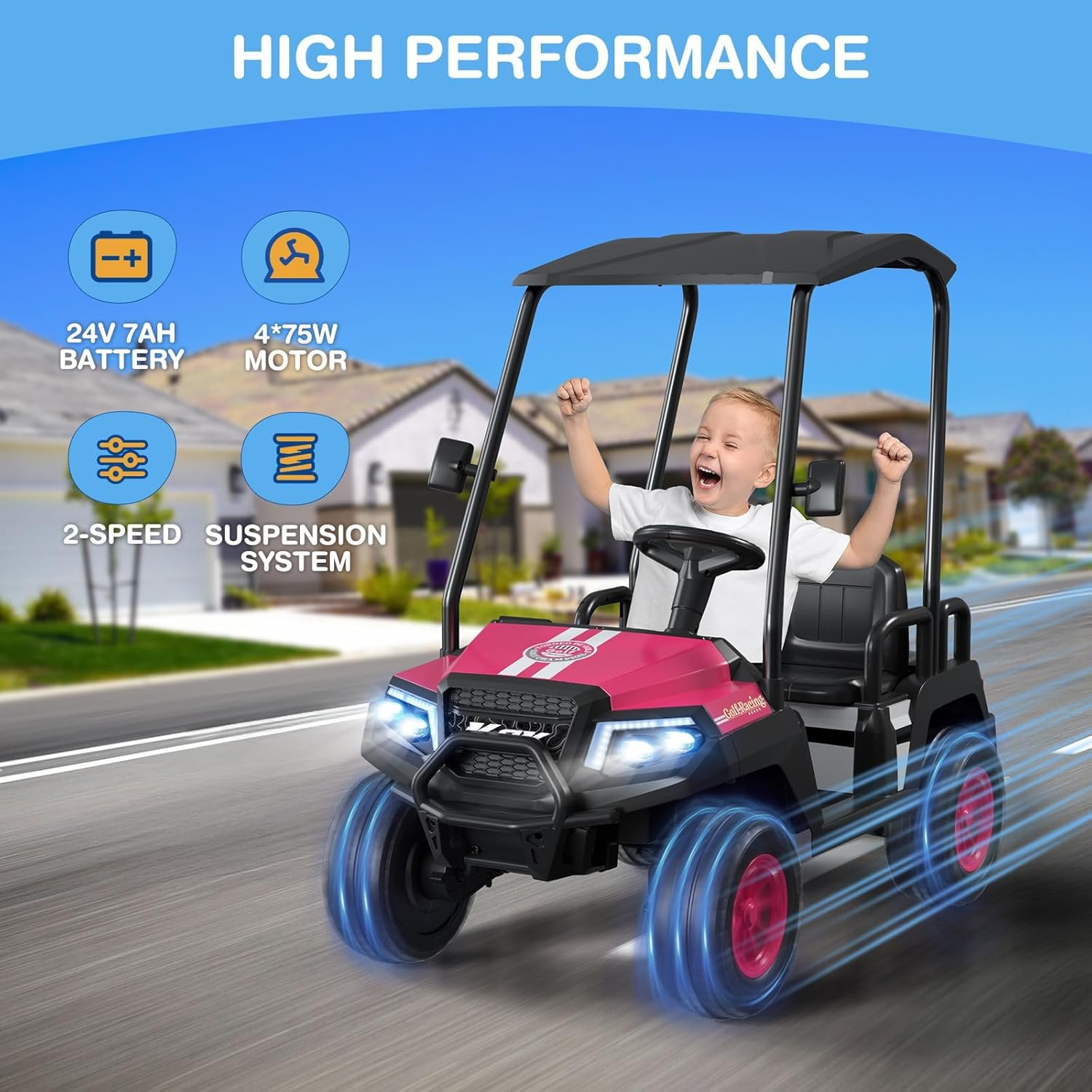 Adventure 4-Seater Ride Car