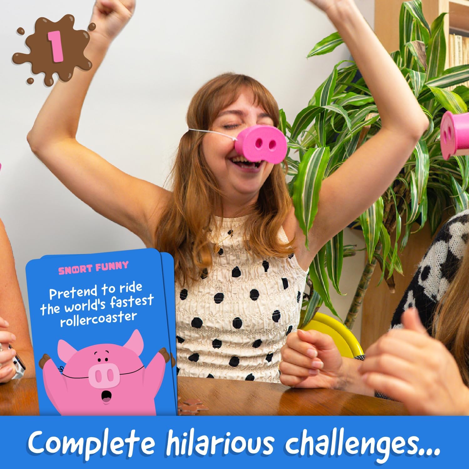 Snort Funny Party Pig Game