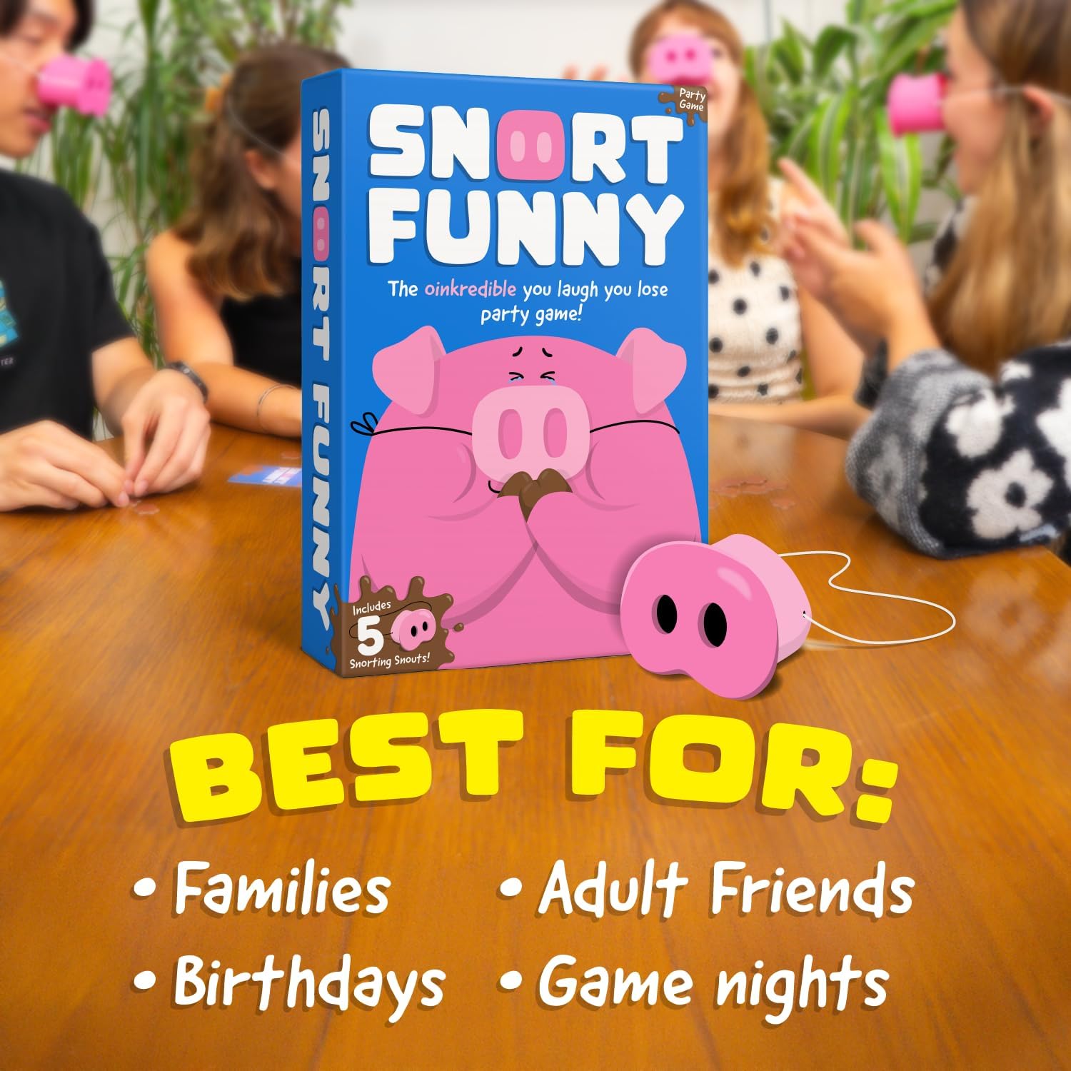 Snort Funny Party Pig Game